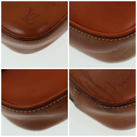 LOUIS VUITTON Nomad Pochette Gange Shoulder Bag Beige LV Auth - Picture 16 of 16